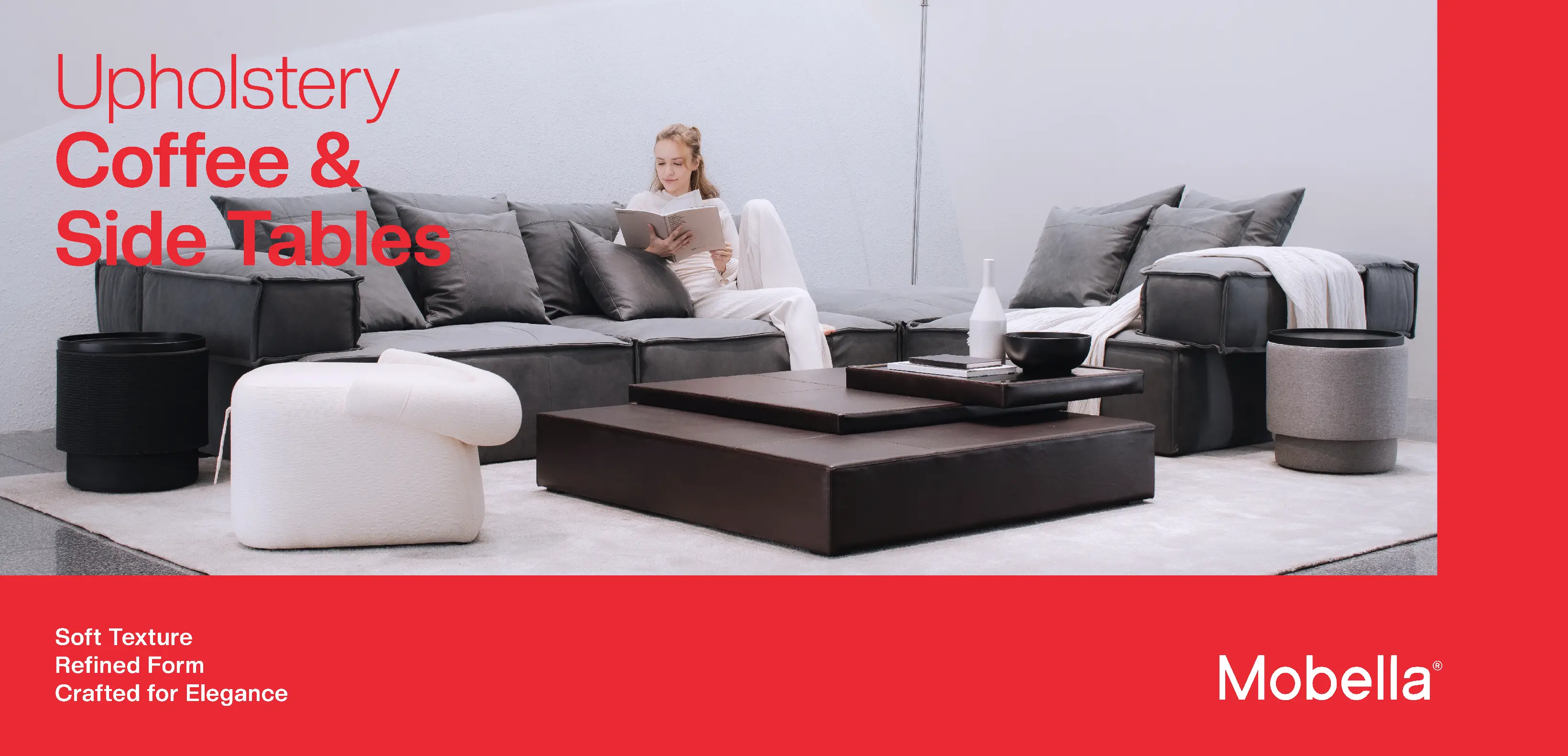 WHY CHOOSE UPHOLSTERED COFFEE & SIDE TABLES?